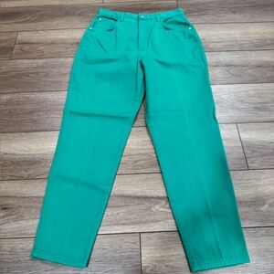 Gitano High Rise Green Women's Jeans